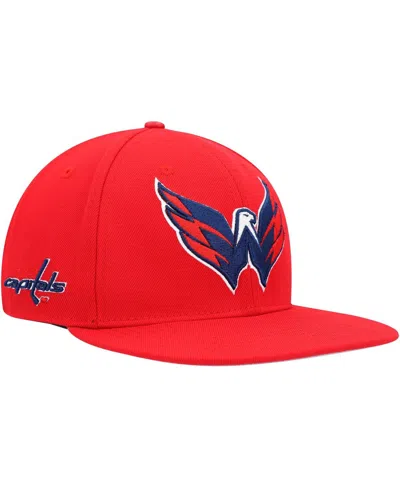 Pro Standard Men's Red Washington Capitals Core Classic Logo Snapback Hat