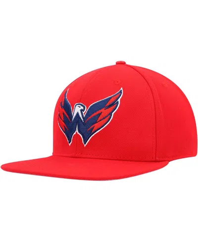 Pro Standard Men's Red Washington Capitals Core Classic Logo Snapback Hat