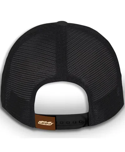 Jr Motorsports Official Team Apparel Men's Black/gold Justin Allgaier Traveler Whiskey Trucker Adjustable Hat