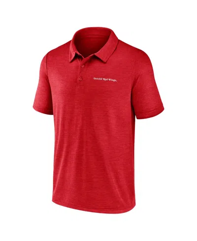 Logo Athletic Men's Red Detroit Red Wings Unstoppable Polo Shirt