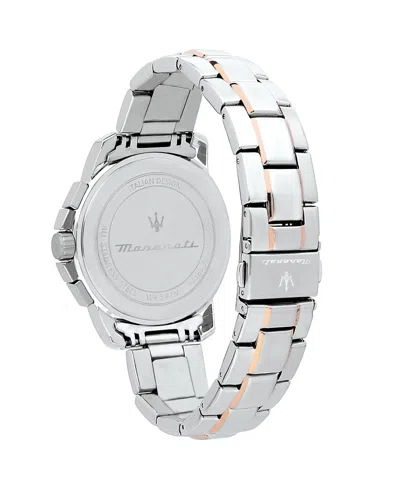 Maserati Men's Chronograph Two-tone Metal Band Watch, 44mm