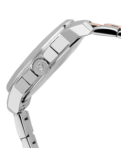 Maserati Men's Chronograph Two-tone Metal Band Watch, 44mm