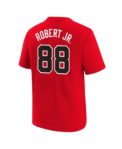 Nike Big Boys And Girls Luis Robert Jr. Red Chicago White Sox Fuse City Connect Name Number T-shirt In Red
