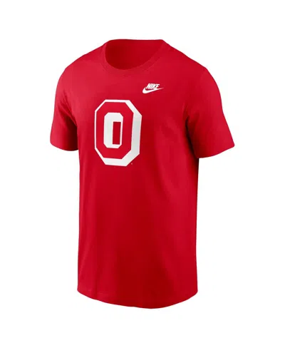 Nike Ohio State Buckeyes Blitz Evergreen Legacy Primary  Men's College T-shirt In Red