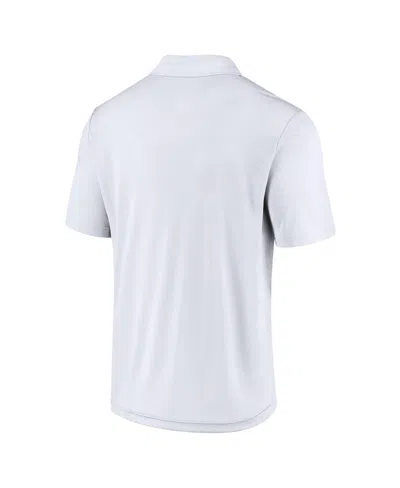 Fanatics Men's White Carolina Panthers Lockup Polo Shirt In White