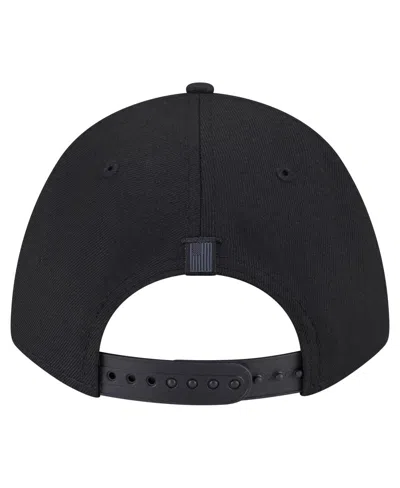 New Era Men's Black Philadelphia 76ers Game Day Flag A-frame 9forty Adjustable Hat