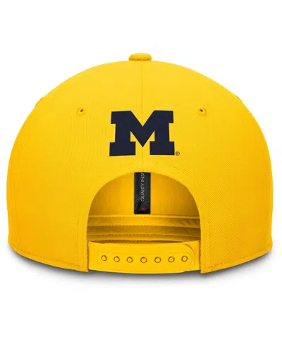 Jordan Men'sâ Maize Michigan Wolverines Athletics Pro Adjustable Hat