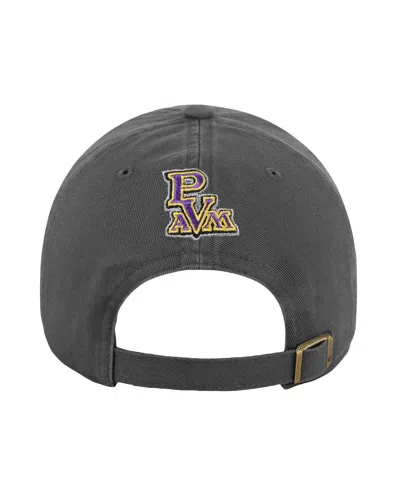 47 Brand Men's Charcoal Prairie View A M Panthers Side Back Clean Up Adjustable Hat