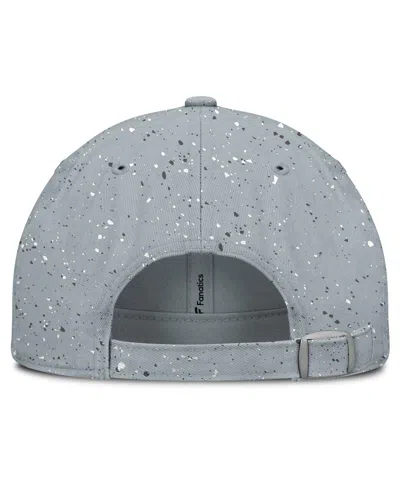 Fanatics Women's Gray Chicago Blackhawks Heritage Snow Day Speckle Adjustable Hat