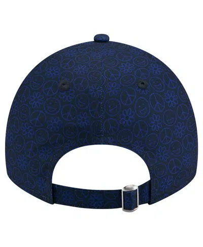New Era Women's Navy Chicago Bears Smiley 9twenty Adjustable Hat