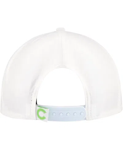 New Era Men's White Chicago Cubs Spring Spectrum Golfer Snapback Hat