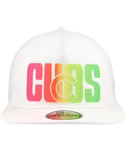 New Era Men's White Chicago Cubs Spring Spectrum Golfer Snapback Hat
