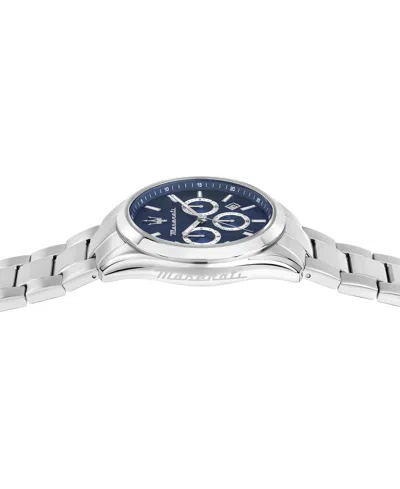 Maserati Men's Multifunction Stainless Steel Metal Band Watch, 43mm
