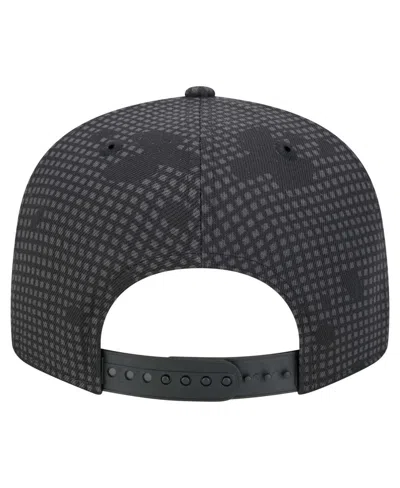 New Era Men's Black Cincinnati Bengals Midnight Ink Pop Outline 9fifty Snapback Hat
