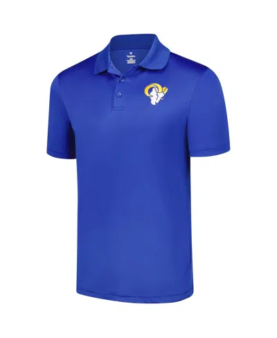 Fanatics Branded Royal Los Angeles Rams Component Polo In Blue