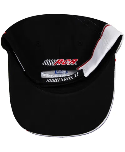 Checkered Flag Sports Men's Black/white Dale Earnhardt Good Wrench Reverse Swoosh Adjustable Hat