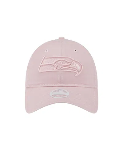 New Era Women's Light Pink Seattle Seahawks Main 9twenty Adjustable Hat Main 9twenty Adjustable Hat