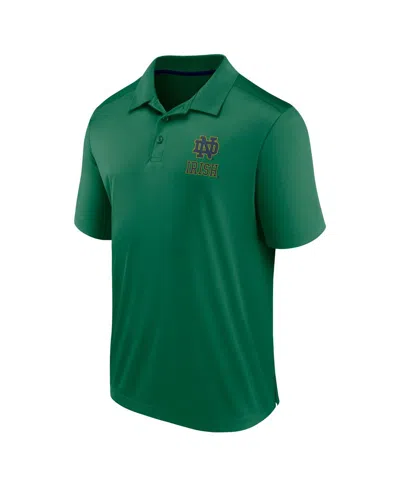 Fanatics Men's Green Notre Dame Fighting Irish Team Polo Shirt In Green