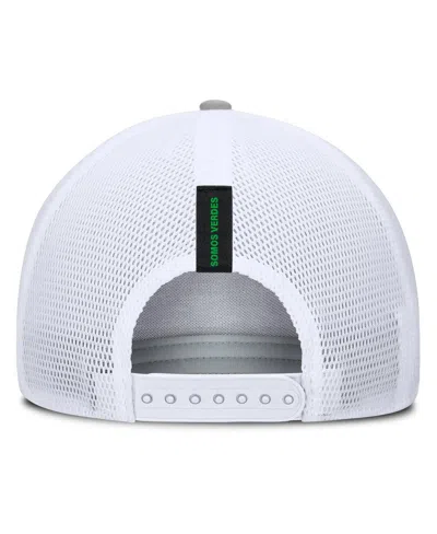 Fanatics Men's Heather Gray Austin Fc Low Block Trucker Adjustable Hat