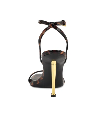 Nine West Women's Reina Ankle Strap Stiletto Sandals