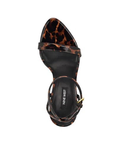Nine West Women's Reina Ankle Strap Stiletto Sandals
