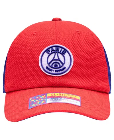 Fan Ink Fan Men's Ink Red/navy Paris Saint-germain Striker Adjustable Hat