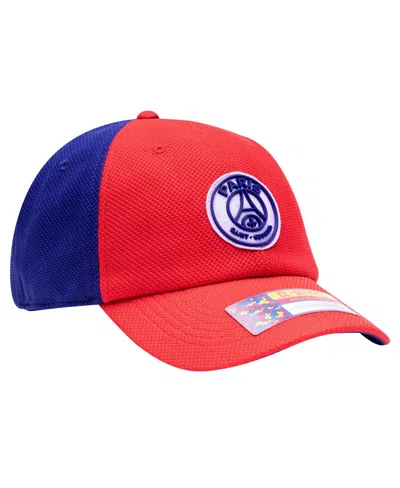 Fan Ink Fan Men's Ink Red/navy Paris Saint-germain Striker Adjustable Hat