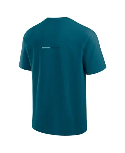 Fanatics Men's Blue Florida Panthers Elements Flex Tri-blend T-shirt In Green