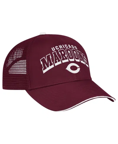 Colosseum Men's Maroon Uchicago Maroons Wyatt Primary Team Trucker Adjustable Hat