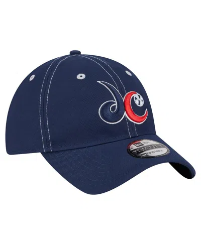 New Era Men's And Women's Navy Washington Mystics Core Alt Logo 9twenty Adjustable Hat