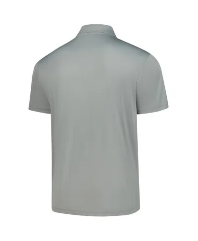 Fanatics Men's Gray Chicago White Sox Logo Polo Shirt In Neutral