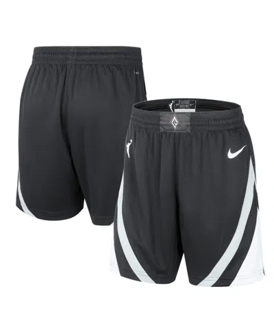 Nike Black Las Vegas Aces On-court Victory Performance Shorts In Black