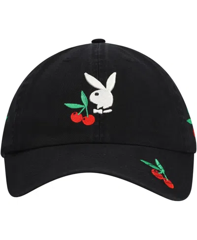 Lids Men's Black Playboy Cherry Dad Adjustable Hat