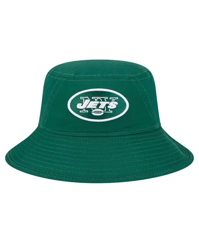 New Era Men's Green New York Jets Main Bucket Hat