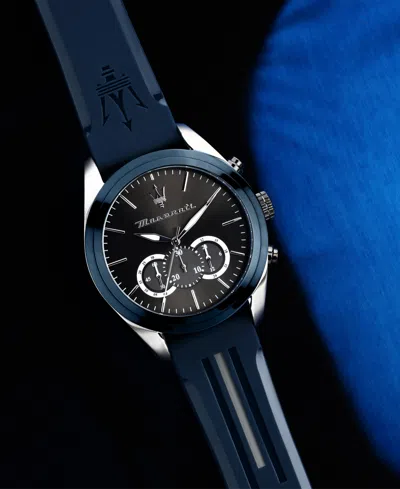 Maserati Men's Chronograph Satin Stainless Steel Watch, 45mm