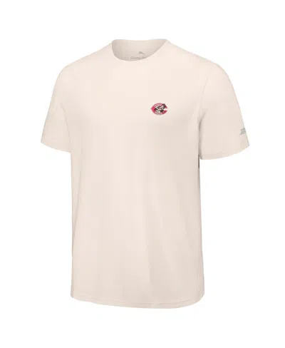 Tommy Bahama Cream Philadelphia Phillies Fly Ball Club T-shirt In Neutral