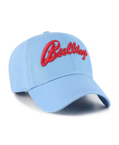 47 Brand Men's Light Blue Fresno State Bulldogs Vault Clean Up Adjustable Hat