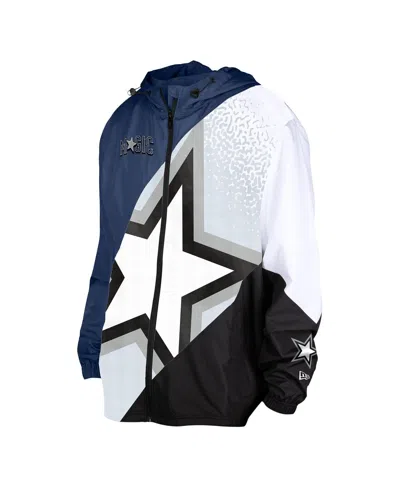 New Era Men's Navy Orlando Magic 2024/25 City Edition Full-zip Windbreaker Jacket In Multi