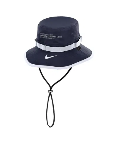 Nike Men's Navy Penn State Nittany Lions 2025 Sideline Apex Boonie Bucket Hat