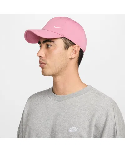 Nike Men's And Women'sâ Pink Swoosh Club Adjustable Hat