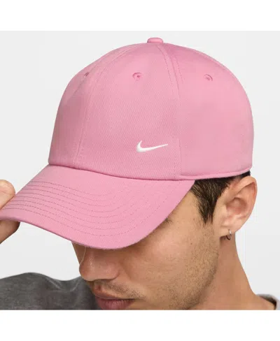 Nike Men's And Women'sâ Pink Swoosh Club Adjustable Hat