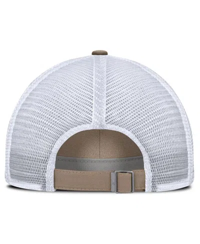 Nike Men's And Women's Khaki/white Houston Astros Club Trucker Adjustable Hat