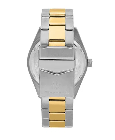 Maserati Men's Date Two-tone Stainless-steel Watch, 43mm