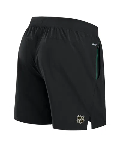 Fanatics Men's Black Minnesota Wild Authentic Pro Rink Performance Shorts In Black
