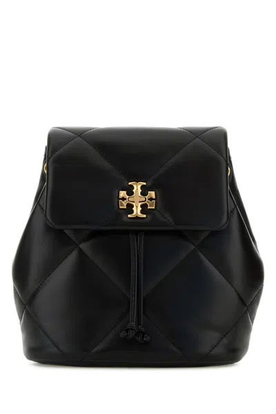 Tory Burch Black Leather Mini Kira Backpack