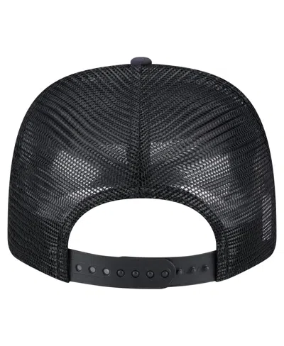 New Era Men's Navy/black Atlanta Falcons Adventure Drinks Pattern 9seventy Stretch-snap Hat