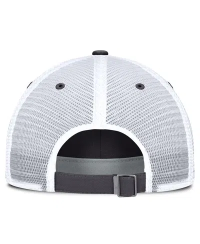 Nike Men's Gray Houston Astros Wordmark Club Adjustable Trucker Hat In Gray