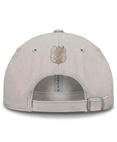 Fanatics Men's Gray Seattle Kraken Authentic Pro Road 2 Adjustable Hat