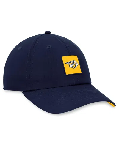 Fanatics Men's Navy Nashville Predators Authentic Pro Rink Adjustable Hat
