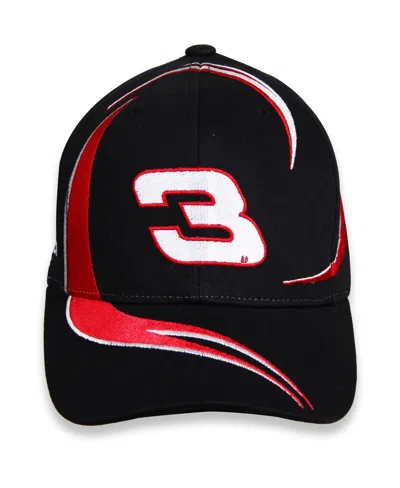 Checkered Flag Sports Men's Black/red Dale Earnhardt Good Wrench Swirl Adjustable Hat